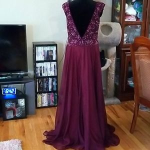 Ellie Wilde Chiffon Gown